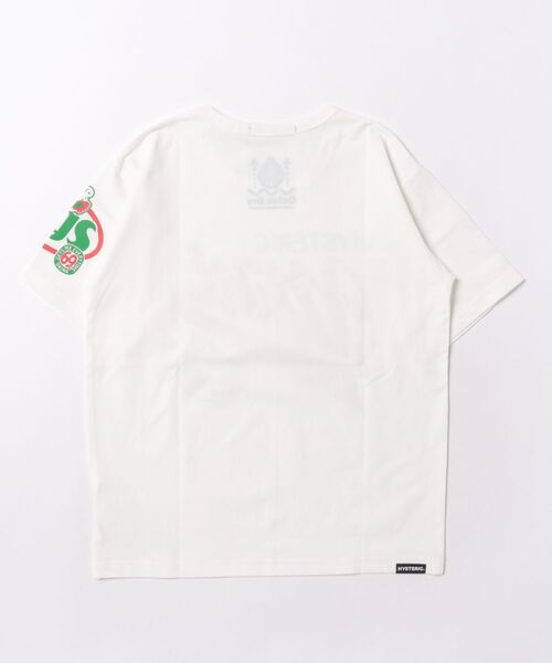 HYSTERIC MINI(ヒステリックミニ)の「吸水速乾 ROLLING MINI 半袖Tシャツ(Tシャツ/カットソー・キッズ・ブラック/ホワイト・130)」の3枚目の写真
