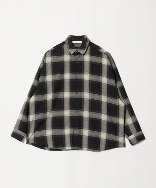 FOG ESSENTIALS（エフオージーエッセンシャルズ）の「＜FEAR OF GOD ESSENTIALS＞BUTTON UP シャツ（シャツ/ブラウス・メンズ・ブラック/ダークグレー・XS/M/S）」の3枚目の写真