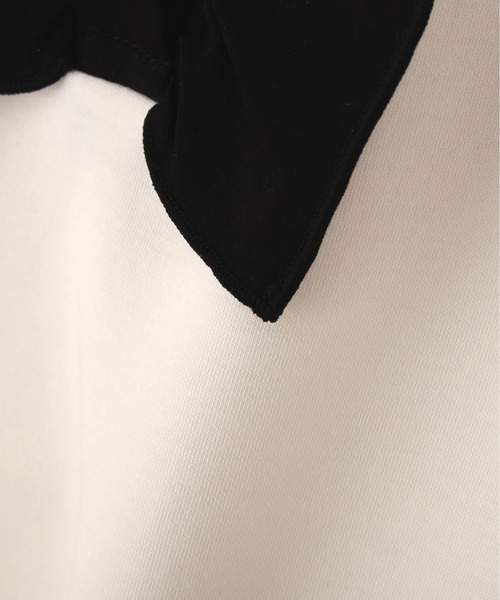 JILL by JILL STUART(ジルバイジルスチュアート)の「フリルポロカットソー(Tシャツ/カットソー・レディース・ブルー/ホワイト/ブラック・FREE)」の21枚目の写真