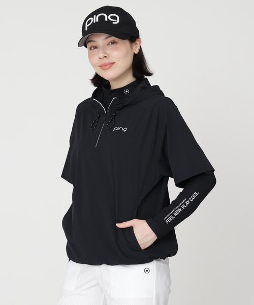 PING(ピン)の「【PING APPAREL】レイヤードツインセット(ブルゾン・レディース・カーキ/ホワイト/ブラック・L/S/M/LL)」の17枚目の写真
