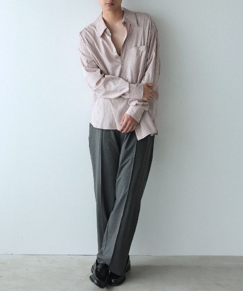 DONOBAN(ドノバン)の「【ELME】Everyday Pintuck Slacks / 3カラー(スラックス・レディース・ベージュ/ブラック系/ブラック・S/L)」の6枚目の写真