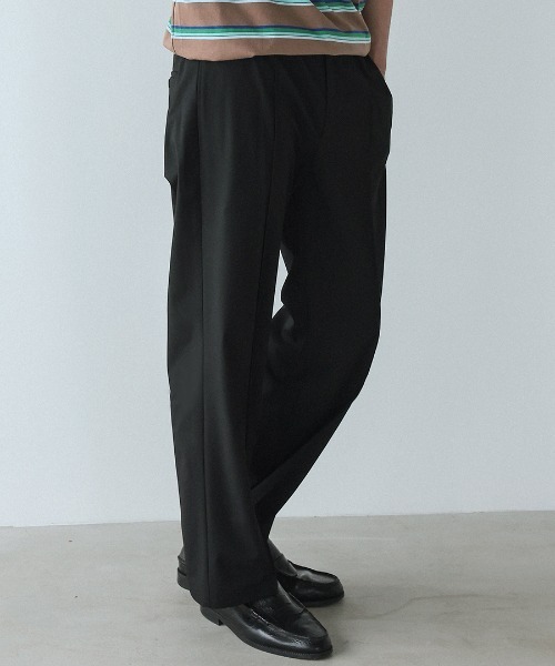 DONOBAN(ドノバン)の「【ELME】Everyday Pintuck Slacks / 3カラー(スラックス・レディース・ベージュ/ブラック系/ブラック・S/L)」の18枚目の写真