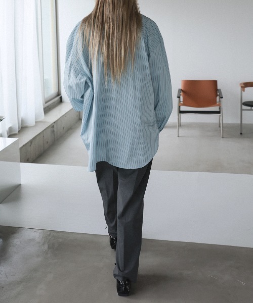 DONOBAN(ドノバン)の「【ELME】Everyday Pintuck Slacks / 3カラー(スラックス・レディース・ベージュ/ブラック系/ブラック・S/L)」の14枚目の写真