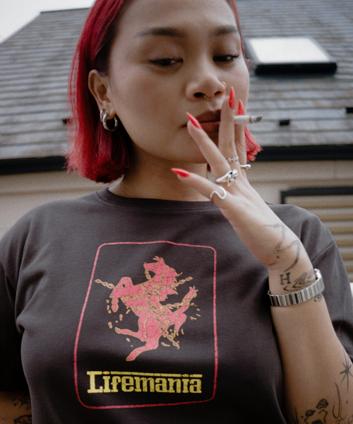 LIFEMANIA / ライフマニア CHAINED HORSE SS TEE
