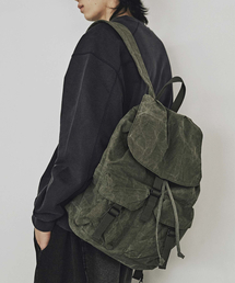 KANEITEI（カネイテイ）の「MIL-TYPE BOHEM BACKPACK (OLIVE DRAB) / UPCYCLED（バックパック/リュック）」