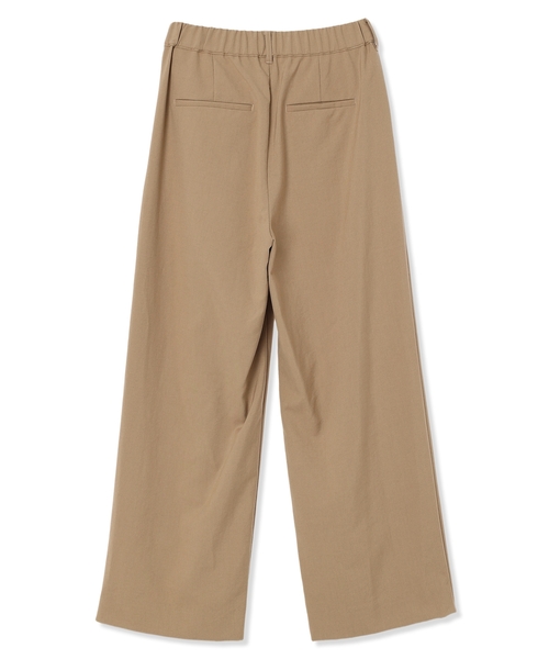 LE SOUK HOLIDAY（ルスークホリデー）の「タックチノパンツ【UVカット・後ろウエストゴム】（その他パンツ・レディース・ブラック/ベージュ/ダークブラウン・L/M）」の5枚目の写真