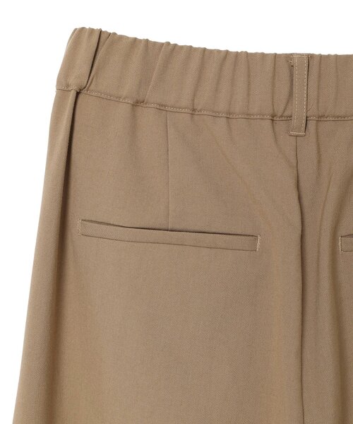 LE SOUK HOLIDAY（ルスークホリデー）の「タックチノパンツ【UVカット・後ろウエストゴム】（その他パンツ・レディース・ブラック/ベージュ/ダークブラウン・L/M）」の10枚目の写真