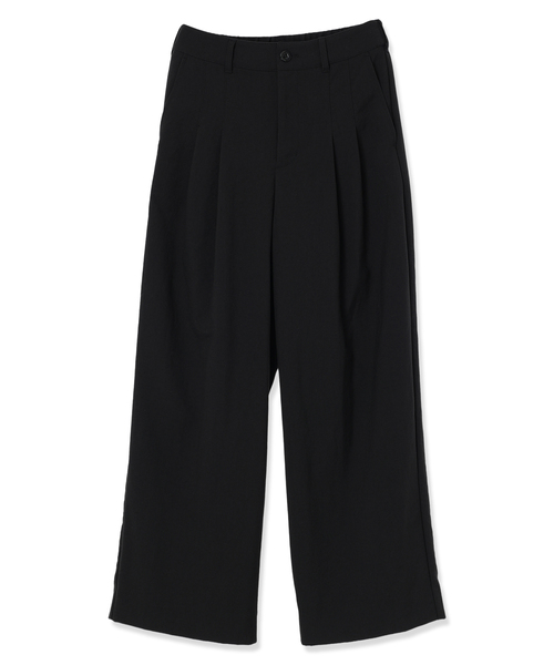 LE SOUK HOLIDAY（ルスークホリデー）の「タックチノパンツ【UVカット・後ろウエストゴム】（その他パンツ・レディース・ブラック/ベージュ/ダークブラウン・L/M）」の14枚目の写真
