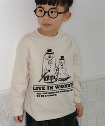 MAKE YOUR DAY | 不思議の国のゴースト長袖Tシャツ■80~140cm(Tシャツ/カットソー)
