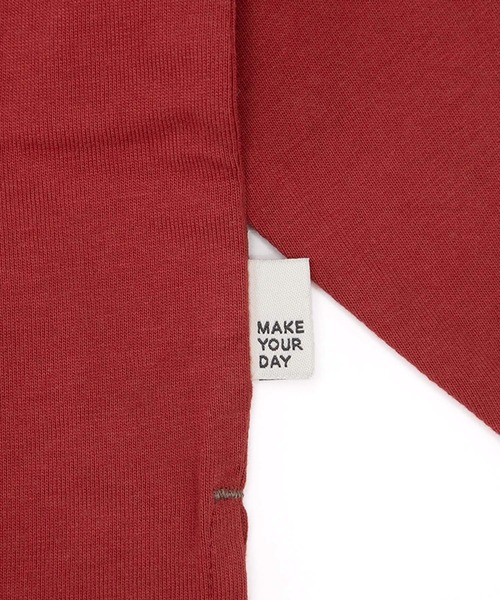 MAKE YOUR DAY(メイクユアデイ)の「不思議の国のゴースト長袖Tシャツ■80~140cm(Tシャツ/カットソー・キッズ・レッド/アイボリー・80/90/100/110/140/120/130)」の11枚目の写真