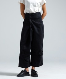 Y-3 TWILL WIDE LEG PANTS