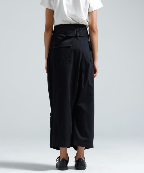 Y-3(ワイスリー)の「Y-3 TWILL WIDE LEG PANTS(その他パンツ・レディース・ブラック・XX-SMALL/X-SMALL)」の6枚目の写真