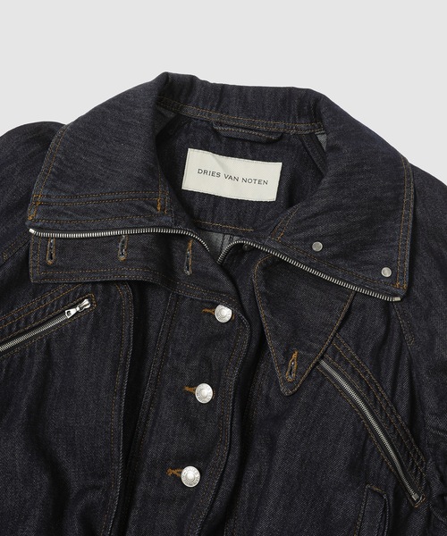 DRIES VAN NOTEN（ドリスヴァンノッテン）の「VIDA DEN 4401 W.W.JACKET（その他アウター・レディース・インディゴブルー・XS/S）」の3枚目の写真