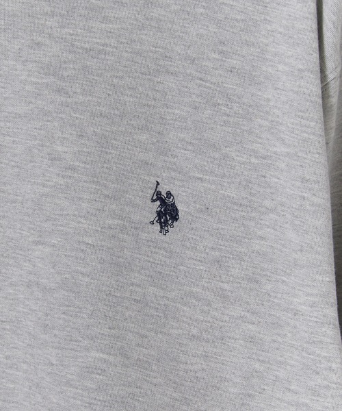 U.S. POLO ASSN.(ユーエスポロアッスン)の「U.S. POLO ASSN./ユーエスポロアッスン クルーネックプルオーバー スウェット トレーナー ロゴ刺繍 メンズ レディース 2026年秋冬 秋服(スウェット・メンズ・ブラック/スミクロ/グレー/ネイビー・M/L/LL)」の7枚目の写真