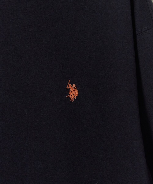 U.S. POLO ASSN.(ユーエスポロアッスン)の「U.S. POLO ASSN./ユーエスポロアッスン クルーネックプルオーバー スウェット トレーナー ロゴ刺繍 メンズ レディース 2026年秋冬 秋服(スウェット・メンズ・ブラック/スミクロ/グレー/ネイビー・M/L/LL)」の8枚目の写真