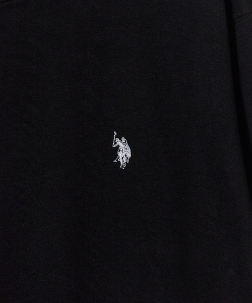 U.S. POLO ASSN.(ユーエスポロアッスン)の「U.S. POLO ASSN./ユーエスポロアッスン クルーネックプルオーバー スウェット トレーナー ロゴ刺繍 メンズ レディース 2026年秋冬 秋服(スウェット・メンズ・ブラック/スミクロ/グレー/ネイビー・M/L/LL)」の5枚目の写真
