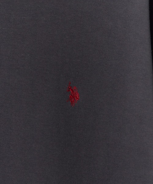 U.S. POLO ASSN.(ユーエスポロアッスン)の「U.S. POLO ASSN./ユーエスポロアッスン クルーネックプルオーバー スウェット トレーナー ロゴ刺繍 メンズ レディース 2026年秋冬 秋服(スウェット・メンズ・ブラック/スミクロ/グレー/ネイビー・M/L/LL)」の6枚目の写真