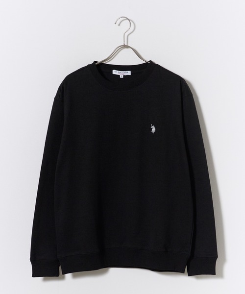 U.S. POLO ASSN.(ユーエスポロアッスン)の「U.S. POLO ASSN./ユーエスポロアッスン クルーネックプルオーバー スウェット トレーナー ロゴ刺繍 メンズ レディース 2026年秋冬 秋服(スウェット・メンズ・ブラック/スミクロ/グレー/ネイビー・M/L/LL)」の12枚目の写真