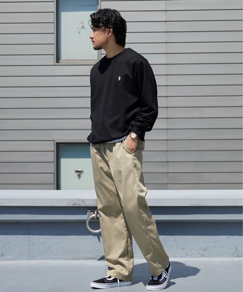 U.S. POLO ASSN.(ユーエスポロアッスン)の「U.S. POLO ASSN./ユーエスポロアッスン クルーネックプルオーバー スウェット トレーナー ロゴ刺繍 メンズ レディース 2026年秋冬 秋服(スウェット・メンズ・ブラック/スミクロ/グレー/ネイビー・M/L/LL)」の17枚目の写真