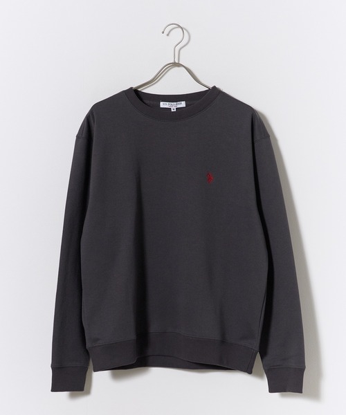 U.S. POLO ASSN.(ユーエスポロアッスン)の「U.S. POLO ASSN./ユーエスポロアッスン クルーネックプルオーバー スウェット トレーナー ロゴ刺繍 メンズ レディース 2026年秋冬 秋服(スウェット・メンズ・ブラック/スミクロ/グレー/ネイビー・M/L/LL)」の18枚目の写真
