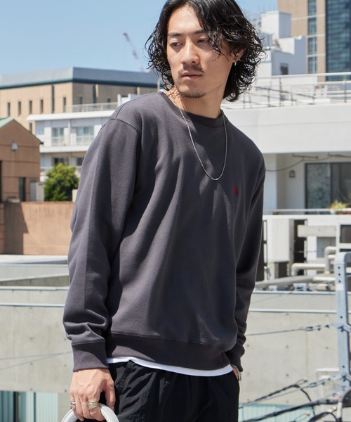 U.S. POLO ASSN.(ユーエスポロアッスン)の「U.S. POLO ASSN./ユーエスポロアッスン クルーネックプルオーバー スウェット トレーナー ロゴ刺繍 メンズ レディース 2026年秋冬 秋服(スウェット・メンズ・ブラック/スミクロ/グレー/ネイビー・M/L/LL)」の21枚目の写真