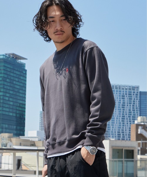 U.S. POLO ASSN.(ユーエスポロアッスン)の「U.S. POLO ASSN./ユーエスポロアッスン クルーネックプルオーバー スウェット トレーナー ロゴ刺繍 メンズ レディース 2026年秋冬 秋服(スウェット・メンズ・ブラック/スミクロ/グレー/ネイビー・M/L/LL)」の22枚目の写真