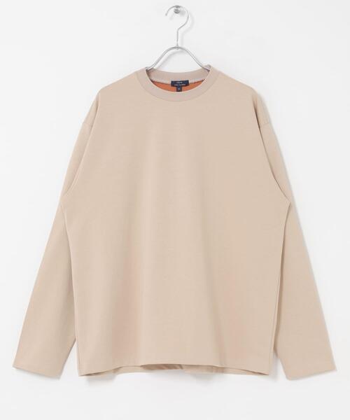 ITEMS URBANRESEARCH(アイテムズ アーバンリサーチ)の「ダブルフェイス裏配色 長袖カットソー(Tシャツ/カットソー・メンズ・ボルドー/チャコールグレー/ベージュ・LARGE/MEDIUM)」の18枚目の写真