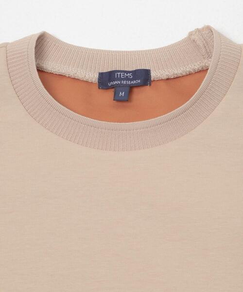 ITEMS URBANRESEARCH(アイテムズ アーバンリサーチ)の「ダブルフェイス裏配色 長袖カットソー(Tシャツ/カットソー・メンズ・ボルドー/チャコールグレー/ベージュ・LARGE/MEDIUM)」の19枚目の写真