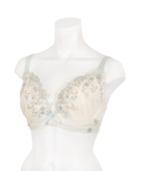 Risa Magli(リサマリ)の「ストロ ブラジャー (G-H) <Glamor Bra/サイドすっきりタイプ>(ブラジャー・レディース・ベビーピンク/ライトグレー/アイボリー・H65/G80/G70/G75/G65/H75/H70)」の21枚目の写真