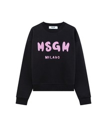 MSGM | MSGM ブラッシュドロゴ スウェットシャツ(スウェット)