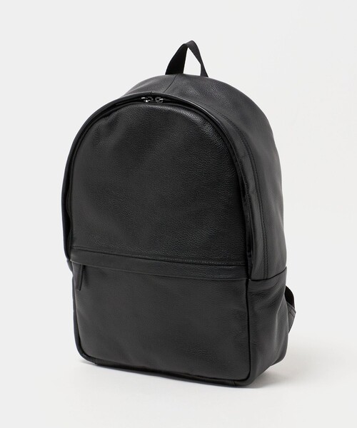 A DAY IN THE LIFE UNITED ARROWS(アデイインザライフユナイテッドアローズ)の「シュリンクレザー デイパック<A DAY IN THE LIFE>(バックパック/リュック・メンズ・ブラック・FREE)」の4枚目の写真