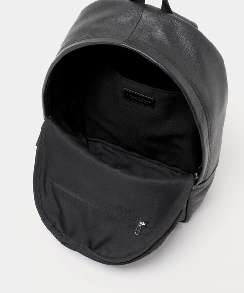 A DAY IN THE LIFE UNITED ARROWS(アデイインザライフユナイテッドアローズ)の「シュリンクレザー デイパック<A DAY IN THE LIFE>(バックパック/リュック・メンズ・ブラック・FREE)」の7枚目の写真
