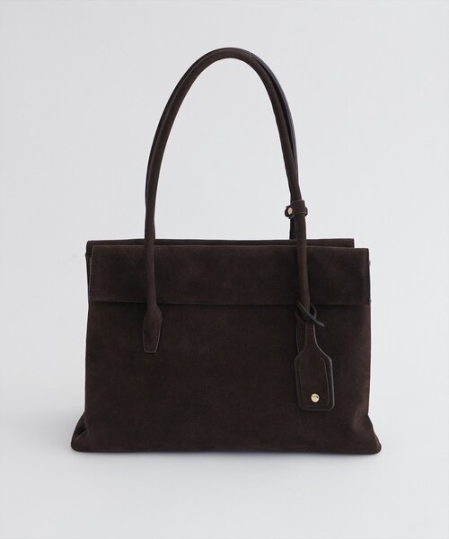 natural couture(ナチュラルクチュール)の「A4対応3ポケットトートBAG(トートバッグ・レディース・ピンク/ライトベージュ/ブラウン/ブラック・FREE)」の3枚目の写真