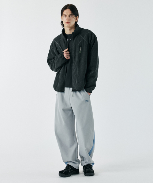 SANRO（サンロ）の「[ユニセックス]ストレートジャージパンツ - グレー（スウェットパンツ・メンズ・その他・MEDIUM/LARGE）」の4枚目の写真