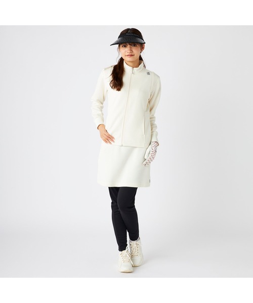 marie claire(マリ・クレール)の「【marie claire/マリ.クレール】レディースジップブルゾン ゴルフ ウォーキング(ブルゾン・レディース・ブルー/オフホワイト/ブラック・LARGE/X-LARGE/MEDIUM)」の11枚目の写真