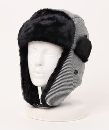 BENDER TOKYO（ベンダートウキョウ）の「【2WAY】ヘリボーン フライトキャップ ボア耳当て付き アビエーターハット（キャップ）」