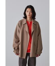 YLEVE / LAMBSWOOL DOUBLE CLOTH BEAVER SHORT CO