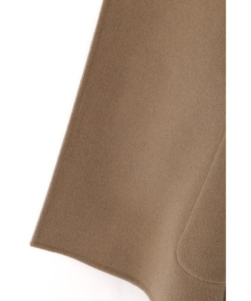 YLEVE(イレーヴ)の「YLEVE / LAMBSWOOL DOUBLE CLOTH BEAVER SHORT CO(ダウンジャケット/コート・メンズ・ブラウン/ネイビー・4/5)」の15枚目の写真