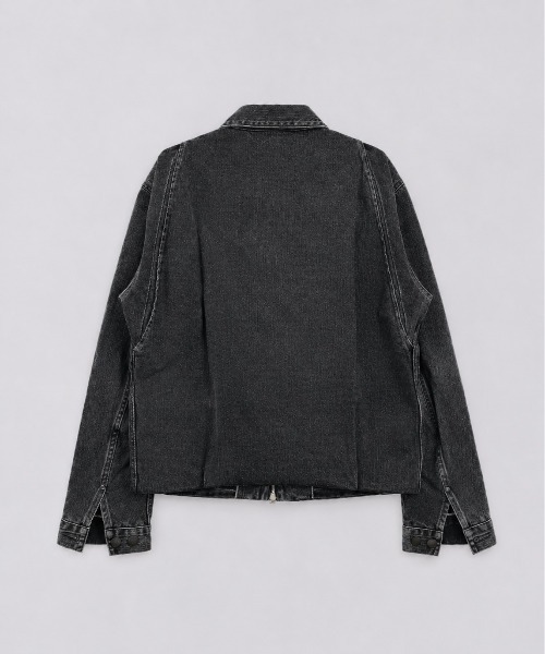 TANAKA(タナカ)の「【TANAKA】UTILITY JEAN JACKET(ブルゾン・メンズ・ダークグレー・M)」の2枚目の写真