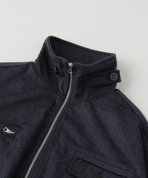 WISM(ウィズム)の「INTODUSK / イントゥダスク TORQUE JACKET(その他アウター・メンズ・ネイビー/ブラウン・SMALL/MEDIUM)」の4枚目の写真