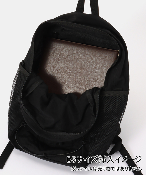 LE TALON(ルタロン)の「BEAURE/ビュレ nylon BACKPACK(バックパック/リュック・レディース・グレー/ブラウン/ブラック・FREE)」の8枚目の写真