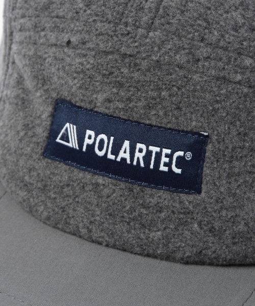 BEAMS（ビームス）の「BEAMS / POLARTEC(R) CAP（キャップ・メンズ・グレー/ブラック・ONE SIZE）」の7枚目の写真