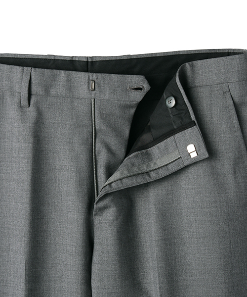 Equipage（エキパージュ）の「ESTNATION×Equipage スラックスパンツ（その他パンツ・メンズ・グレー/ネイビー/ダークネイビー・50/46/48）」の6枚目の写真