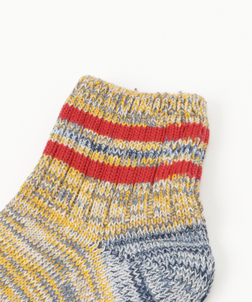 OLD BETTY'S(オールドベティーズ)の「Lady's Short Line Socks (Standard)/ショートラインソックス(ソックス/靴下・レディース・グリーン/ピンク/アイボリー/ブラック/ネイビー/イエロー/レッド/ブルー系その他/マスタード/サックスブルー/ブルー系その他2・S)」の12枚目の写真