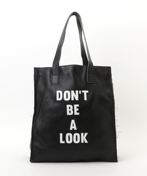 MOUSSY | REAL LEATHER MESSAGE TOTE(ショルダーバッグ)