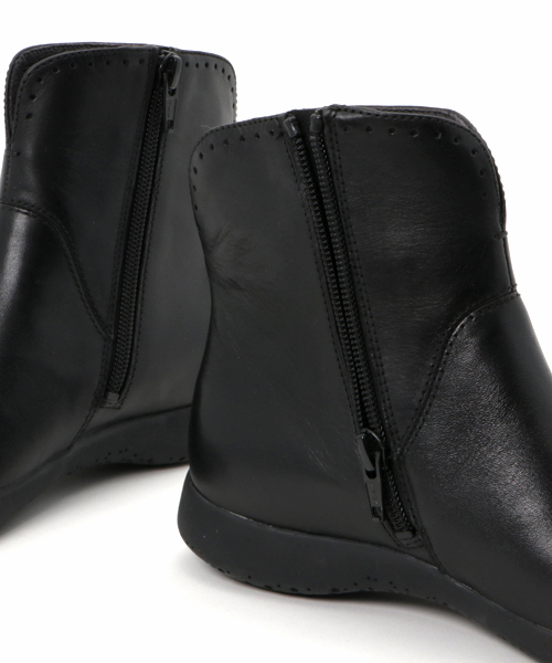 ☆美品☆カンペール スパイラルコメット サイドジップ ショート レザー ブーツ セール】SPIRAL COMET (スパイラル コメット)（ブーツ）｜CAMPER