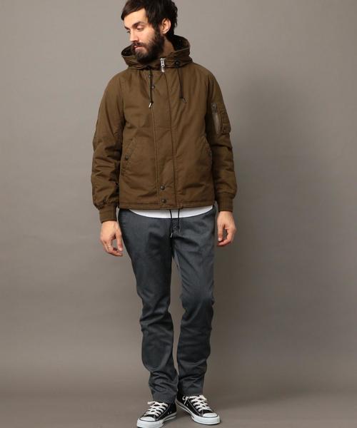 BEAUTY&YOUTH UNITED ARROWS（ビューティーアンドユースユナイテッドアローズ）の「BY チノ テーパードパンツ◆（チノパンツ・メンズ・ブラック/ダークグレー/ネイビー・SMALL/X-LARGE/LARGE/MEDIUM）」の20枚目の写真