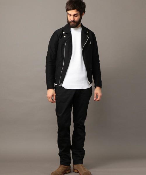 BEAUTY&YOUTH UNITED ARROWS（ビューティーアンドユースユナイテッドアローズ）の「BY チノ テーパードパンツ◆（チノパンツ・メンズ・ブラック/ダークグレー/ネイビー・SMALL/X-LARGE/LARGE/MEDIUM）」の10枚目の写真