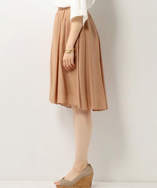 Jewel Changes(ジュエルチェンジズ)の「●JOC 切替 フレアスカート(スカート・レディース・オフホワイト/ブラック/ライトグレー/ブラウン/ライム・FREE)」の15枚目の写真