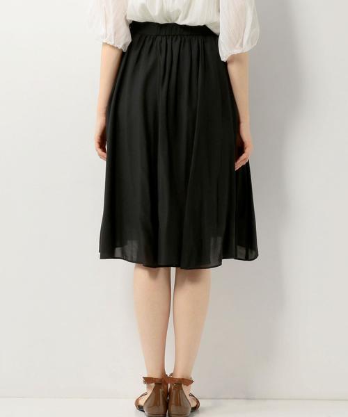 Jewel Changes(ジュエルチェンジズ)の「●JOC 切替 フレアスカート(スカート・レディース・オフホワイト/ブラック/ライトグレー/ブラウン/ライム・FREE)」の12枚目の写真